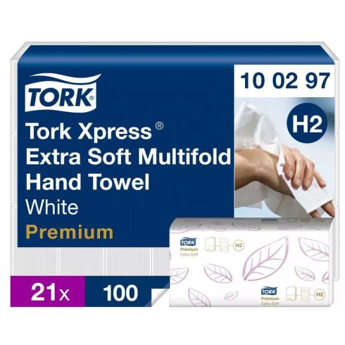 H2 100297 Tork Xpress Multifold Exta Soft kéztörlő papírtörlő  