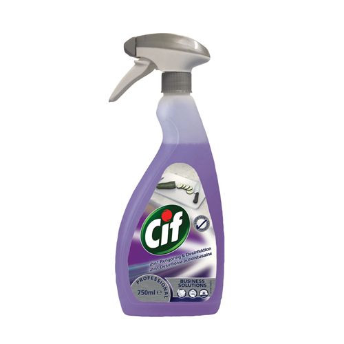 Cif. Prof. 2 in 1 Cleaner Disinfectant  tisztító és fertőtlenítőszer(750 ml)