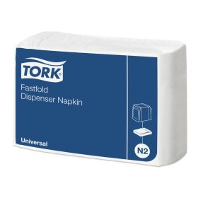N2 10933 Tork Fastfold adagolós szalvéta Fehér