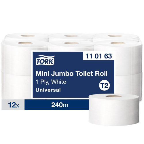 T2 110163 Tork mini Jumbo midi toalettpapír toalett wc papír 