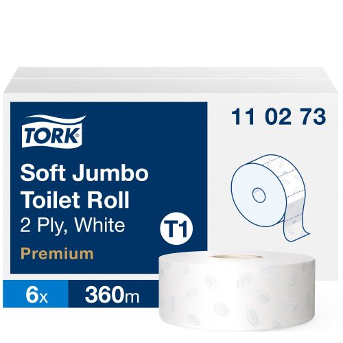 T1 110273 Tork Soft Jumbo nagy toalettpapír toalett wc papír
