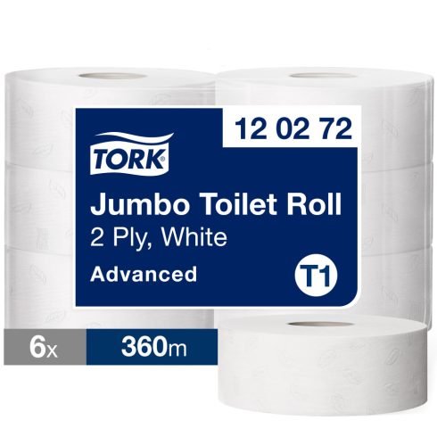 T1 120272 Tork Jumbo toalettpapír toalett wc papír 