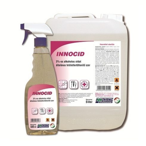 13054 InnoCid műszer  eszköz  és felületfertőtlenítő oldat 3% (5L)