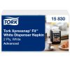 N14 15830 Tork Xpressnap Snack Extra Soft adagolós szalvéta Fehér