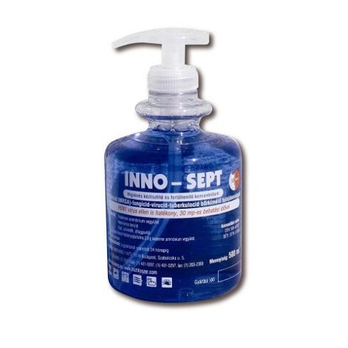 16019 Inno Sept fertőtlenítő folyékony szappan (0,5L) pumpás