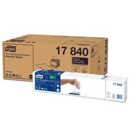 N10 17840 Tork Xpressnap Snack adagolós szalvéta fehér