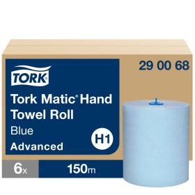   H1 290068 Tork Matic kék tekercses kéztörlő papírtörlő