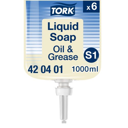S1 420401 Tork olaj és zsíroldó ipari folyékony szappan 6x1L