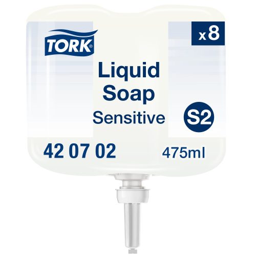 S2 420702 Tork Mini extra kézkímélő folyékony szappan 8x0,45L