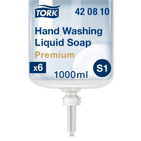S1 420810 Tork Extra Hygiene folyékony szappan