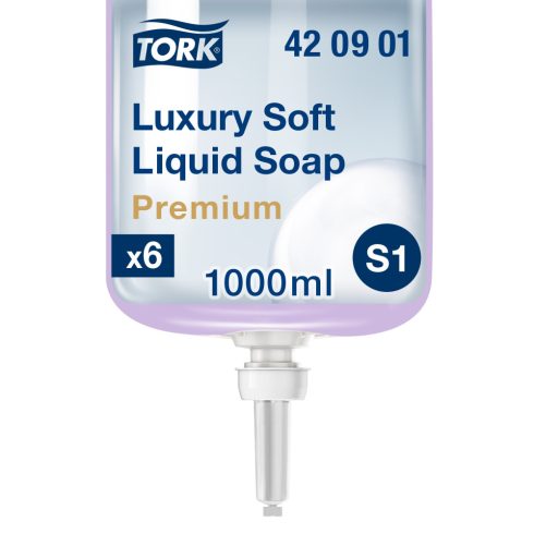 S1 420901 Tork Luxury Soft folyékony szappan 6x1L