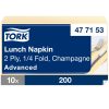 477153 Tork Lunch szalvéta Pezsgő