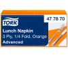 477870 Tork Soft Lunch szalvéta Narancssárga