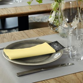   478147 Tork Premium Linstyle Dinner textilhatású szalvéta Pezsgő