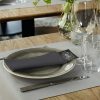 478151 Tork Premium Linstyle Dinner textilhatású szalvéta Fekete