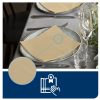 478713 Tork Premium Linstyle Dinner textilhatású szalvéta Krém