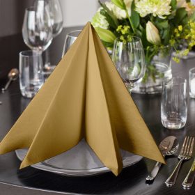   478874 Tork Premium Linstyle Dinner textilhatású szalvéta Keksz