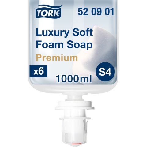S4 520901 Tork Luxus Soft habszappan