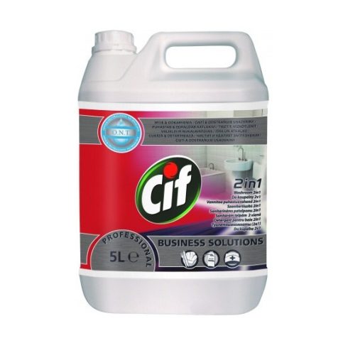 Cif Prof.Washroom 2 in 1-Szaniter tisztítószer,vízkőoldó (5 l)