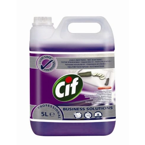 Cif. Prof. 2 in 1 Cleaner Disinfectant-Tisztító-és fertőtlenítőszer (5 l)