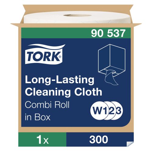 W3 90537 Tork többször használható tisztítókendő tekercses ipari papírtörlő
