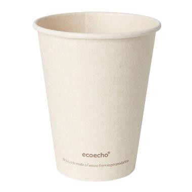 Duni 182532 Sweet Cup ecoecho bagasse kávés pohár, 240 ml, 16 cs x 50 db