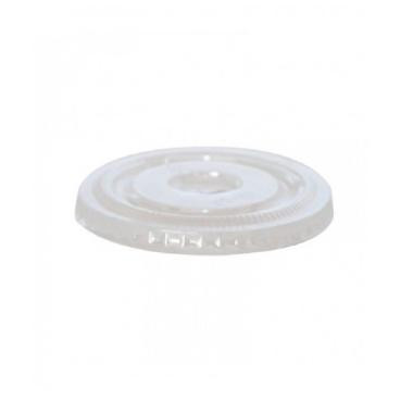 Papírtégely tető - lapos - Ø62 mm PET