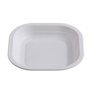 Fóliával zárható fehér PP TOP edény 400 ml 11,5 gr 180x180x25 mm PPTHL50