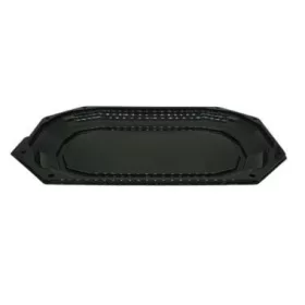  Prezentációs tálca 430 x 280 x 32 mm PET fekete (Coveris PL)