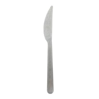 KIFUTÓ!Többször használható  kés, víztiszta, PS, 180 mm (zebra)10