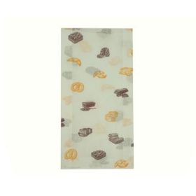 Ablak nélküli papírtasak, fehér, 160+45x300mm