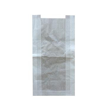 Papírzacskó - mikrocsíkos - 1,5 kg barna 190x45x360 mm