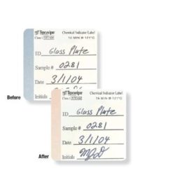   ITW TX522A Autoklávozható címke - Előre nyomtatott, perforált 2x2 (5,1x 5,1)