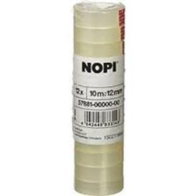 Tesa Átlátszó ragasztószalag (cellux), 12-es csomagolás