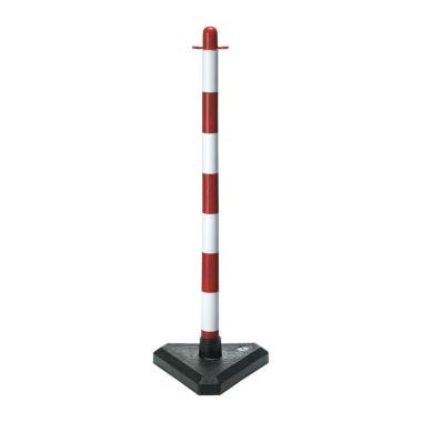 Neri 165010 Moplen piros/fehér tartóoszlop, 90 cm magas