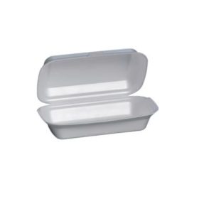   Habdoboz - HP3 - ZSÁKOS fehér (KL)  241x154x73mm (duplaburger)