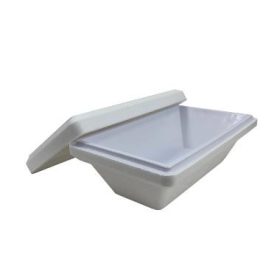   Szögletes fagylaltos habkonténer tetővel– 750 ml (PCR0023)