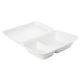 Duni 182543 Menübox bagasse ecoecho 241x163x65 cm, 470/300 ml, 5x50db/csomag