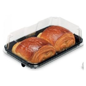   APET Tortadoboz szögletes fekete alj 210x140x20mm 2114DXN30 /tető: 2114DXN02/