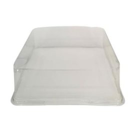   PET Tortadoboz szögletes víztiszta tető 235x235x73mm /alj: C17TRX30/