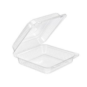   Süteményes doboz - 2055PETc - 231x228x80mm víztiszta PET (GuillinPL)