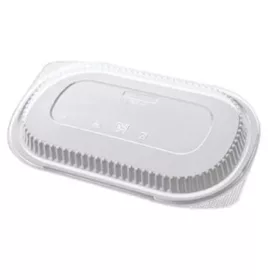   Grand Chef tálca tető koronás PP víztiszta 240 x 155 x 15 mm CC65M15