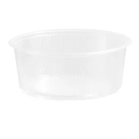   Kerek tálka PP műanyag 250ml, 101mm átmérő natur (Hagner)(tető:22000082)