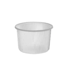   Kerek tálka PP műanyag 300ml, 101 mm átmérővel natur (Hagner)(tető:22000082)