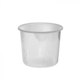   Kerek tálka PP műanyag 400ml, 101 mm átmérővel natur (Hagner)