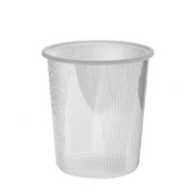   Kerek tálka PP műanyag 500ml, 101 mm átmérővel natur (Hagner)