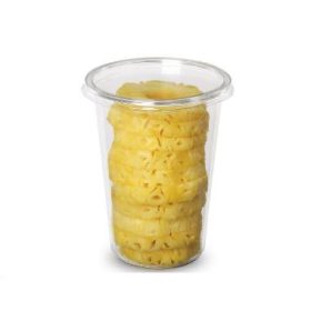   PET desszert pohár/tálka, Ø117mm, 1000ml (8120PETC, Tusipack)