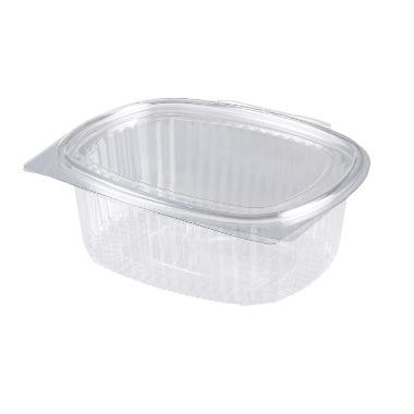 Salátás tál tetővel PET 152x125x57mm 500ml (Hotform)