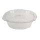 Salátás tál tetővel - 8 szögű - 375 ml PP víztiszta (GuillinPL)
