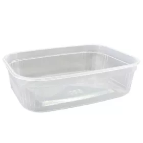   Svéd tálka 350 ml PP víztiszta 122880/134635 (tető: 22200027)